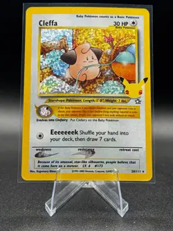 Cleffa 20/111 Celebrations: Classic Collection Holo Pokemon TCG - Image 1