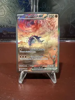 Great Tusk ex 246/198 SIR SV01: Scarlet & Violet Base Set Pokemon TCG NM - Image 1