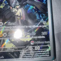 SEALED Pokemon: N's Zekrom MEP EN 031 Promo Holo Pokemon Center Stamped - Image 3