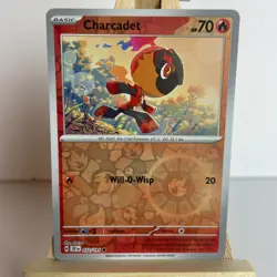 Charcadet 32/191 Surging Sparks Reverse Holo Common Pokemon Light Play+ - Image 1