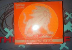 Pokemon Sun And Moon Base Solgaleo Elite Trainer Box Sealed ETB Sun & Moon - Image 1