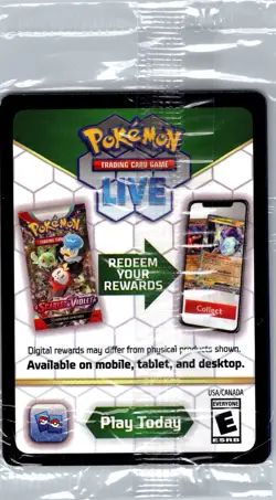 Pokemon TCG Sprigatito ex SVP 087 2024 Scarlet & Violet Sealed Black Star Promo - Image 2
