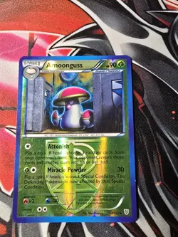 Pokemon TCG Amoonguss 13/135 BW Plasma Storm LP Reverse Holo - Image 1