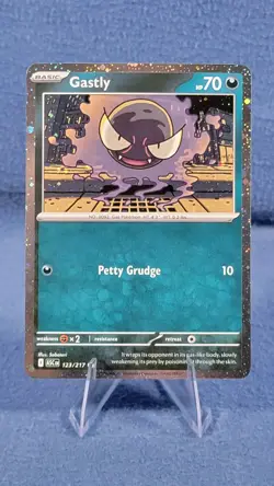 Gastly | 123/217 | NM Cosmos Holo Promo | Pokemon Ascended Heroes (C) - Image 1