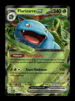 Carte Pokemon Florizarre-ex 003/165 151 FR - Image 1