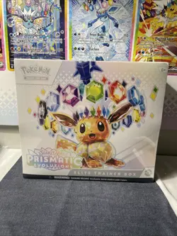 Pokemon TCG Prismatic Evolutions Elite Trainer Box ETB - NEW FACTORY SEALED - Image 1