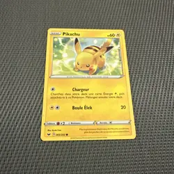 Carte Pokemon Pikachu 065/202 EB01 Epee et Bouclier Francaise - Image 1