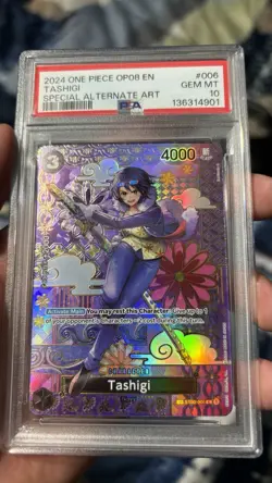 One Piece Tashigi SP ST06 006 OP08 Special Alternate Art PSA 10 Gem Mint ENG - Image 5