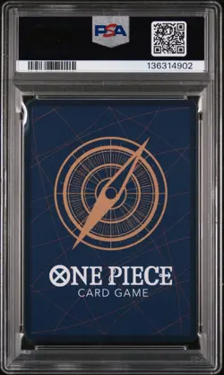 2025 ONE PIECE OP13-CARRYING ON HIS WILL SPECIAL ALTERNATE ART SMOKER PSA 10 ENG - Image 3