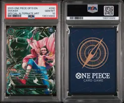 2025 ONE PIECE OP13-CARRYING ON HIS WILL SPECIAL ALTERNATE ART SMOKER PSA 10 ENG - Image 4