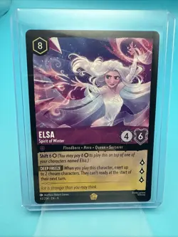 Disney Lorcana - Elsa Spirit of Winter - Legendary - 43/204 - FABLED - Image 1