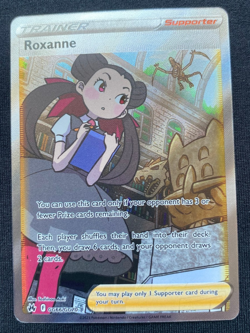 Pokemon Card Roxanne GG66/GG70 Crown Zenith Galarian Gallery Full Art NM/M - Image 1