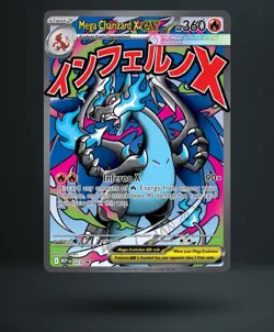 Pokemon Mega Charizard X EX MEP DN 2025 English Card Lot - 3 Mega Evolution EX - Image 1