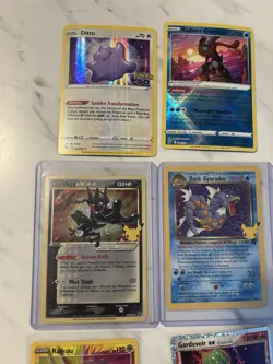 Pokemon EX Holo Card Lot Ditto Greninja Gyarados Raikou Gardevoir 9 Cards - Image 2