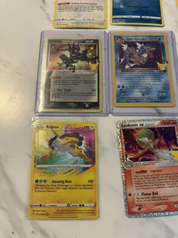 Pokemon EX Holo Card Lot Ditto Greninja Gyarados Raikou Gardevoir 9 Cards - Image 5