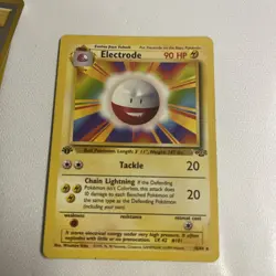 Pokemon TCG Electrode 18/64 1st Edition Nonholo Card WOTC Jungle - Image 2