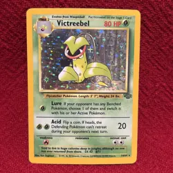 Victreebel Holo 14/64 Jungle WOTC 1999 Pokemon Card MP+ Vintage - Image 1