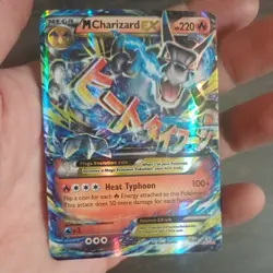 Pokemon TCG Mega M Charizard EX Holo Ultra Rare Card 12/83 Generations - Image 1