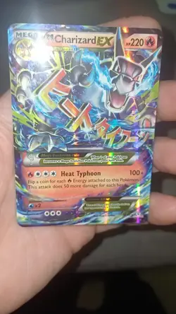 Pokemon TCG Mega M Charizard EX Holo Ultra Rare Card 12/83 Generations - Image 2