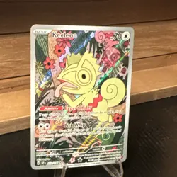 Pokemon Kecleon Illustration Rare Full Art Holo Card SV08 Surging Sparks 213/191 - Image 4