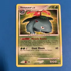 Venusaur 20/132 Diamond & Pearl Non Holo Secret Wonders Pokemon Card LP - Image 1