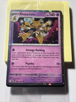 SEALED Alakazam 82/167 Cosmos Holo Knockout SEALED PROMO Pokemon Card - Image 4