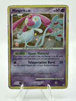 Pokemon TCG Mysterious Treasures Lot Of 3 Azelf, Uxie, Mesprit Holo Rare Cards - Image 4