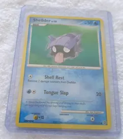 Pokemon Secret Wonders Common Card Shellder 105/132 TCG Trading Card Game - Image 1