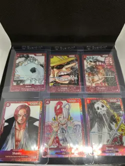 One Piece Premium Card Collection - FILM RED Edition English Singles x6 Shanks.. - Image 1