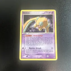 Pokemon Deoxys 18/107 Non-Holo Ex Deoxys 2005 Variant Edition Rare Card Artwork - Image 1