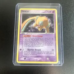 Pokemon Deoxys 18/107 Non-Holo Ex Deoxys 2005 Variant Edition Rare Card Artwork - Image 3