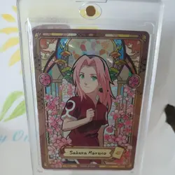Sakura Haruno NARUTO NRSA01-SP-003L5 Naruto Kayou Card - ENGLISH - Heaven Scroll - Image 1