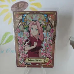 Sakura Haruno NARUTO NRSA01-SP-003L5 Naruto Kayou Card - ENGLISH - Heaven Scroll - Image 2