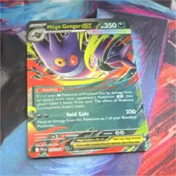 Pokemon Mega Gengar EX 056/094 Mega Pokemon TCG Card English - Image 1