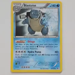 Pokemon Blastoise 31/149 Theme Deck Exclusives Stage 2 140HP Regular Card - Image 1