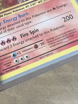 Pokemon TCG XY Evolutions Charizard Holo Rare Card 11/108 - Image 2