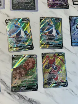 Pokemon V GX Holo Card Lot Tyranitar Empoleon Mewtwo 16 Cards Battle Styles - Image 3