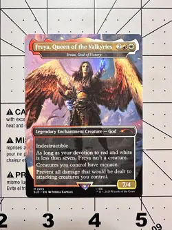 Trading card singles for Magic the Gathering: Freya, Queen of the Valkyries - Image 1