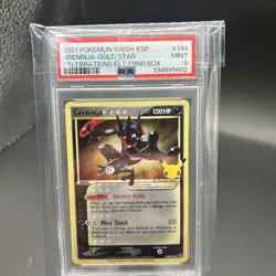 Greninja Star SWSH144 SWSH: Sword & Shield Promo Cards Holo PSA 9 - Image 1