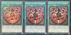 Beware the White Forest INFO-EN059 The Infinite Forbidden 1st Ed (x3) Yugioh - Image 1