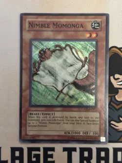 Yu-Gi-Oh! TCG - Nimble Momonga - CP02-EN002 - Champion Pack 2 - Super Rare - Image 2
