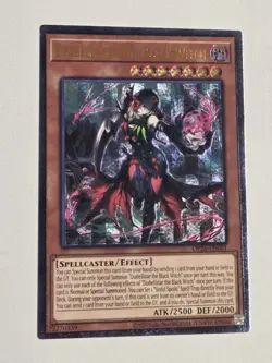 Diabellstar the Black Witch (UTR) OP26-EN001 Heavy Stamp Ultimate Rare Yugioh NM - Image 2