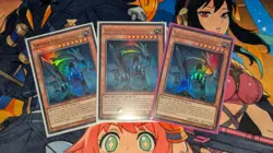YuGiOh! | 3x Subterror Behemoth Umastryx | TDIL-EN083 Ultra Rares 1st Ed. | NM - Image 1