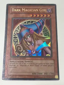 Dark Magician Girl Yu-Gi-Oh! Card - Lightly Used, Great Condition! - Image 1