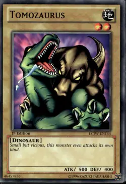 Tomozaurus 1st Ed Common LCJW-EN144 Yu-Gi-Oh! - Image 1