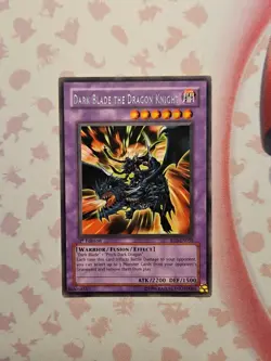 Yu-Gi-Oh! Dark Blade the Dragon Knight 1st Edition DR3-EN095 Rare LP - Image 1