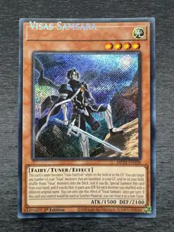 YuGiOh! Visas Samsara MP24-EN108 - Error Misprint Name Shift 1st Edition NM - Image 2