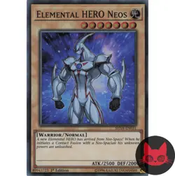 Yugioh Elemental HERO Neos SHVA-EN031 Super Rare 1st Edition NM - Image 1