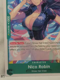 One Piece TCG Nico Robin Heroine's Battle Pack Promo - Image 5