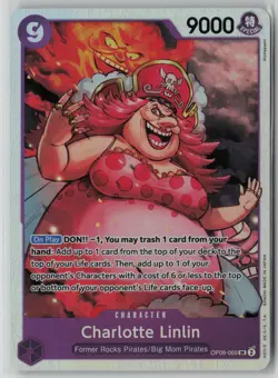 Charlotte Linlin OP08-069 One Piece Two Legends Super Rare Near Mint - Image 1